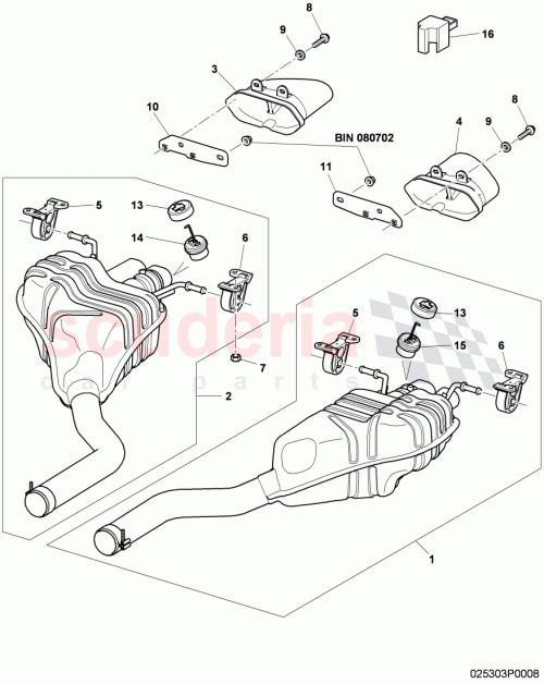 Part Diagram for Bentley 3W0253609AB