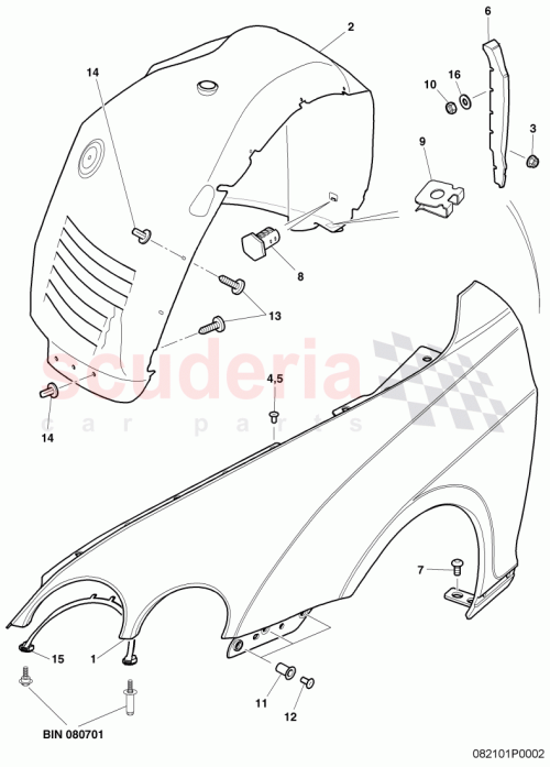 Part Diagram for Bentley N91121901