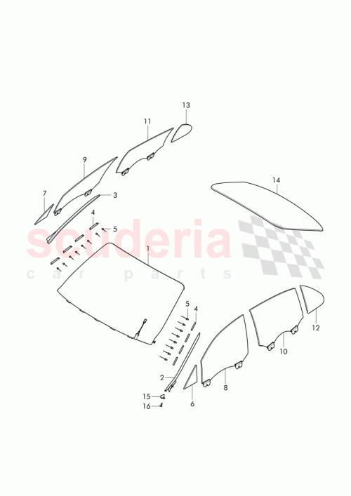 Part Diagram for Bentley 4W0 845 051 R