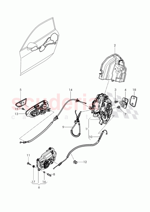 Part Diagram for Bentley 3W3 837 085 A