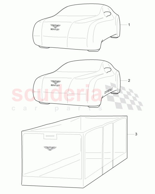 Part Diagram for Bentley 3W8 861 985 AC