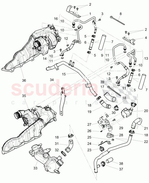 Part Diagram for Bentley 079 121 065 CJ