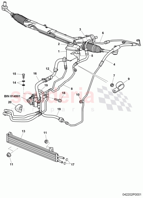 Part Diagram for Bentley N90799801