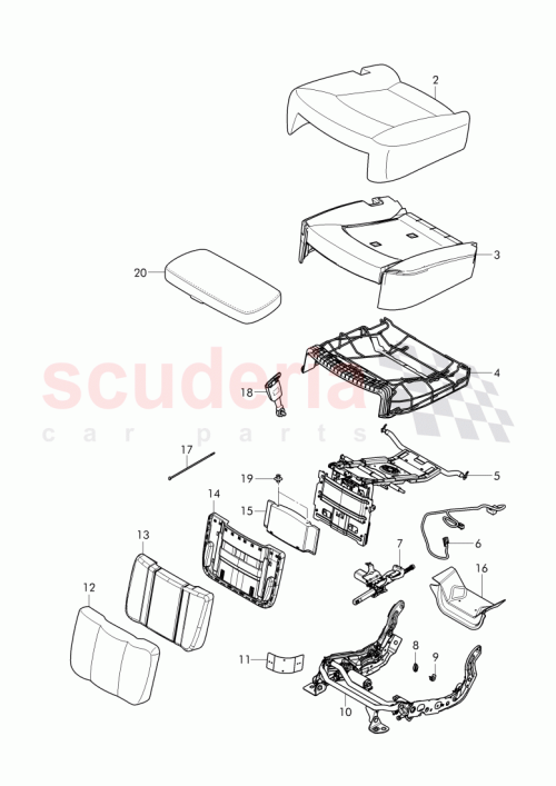 Part Diagram for Bentley 3Y5 885 351 A