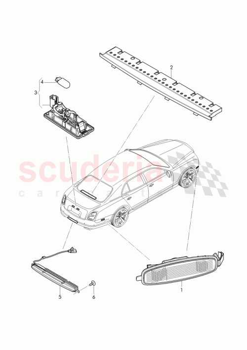 Part Diagram for Bentley 5N0 943 021 B