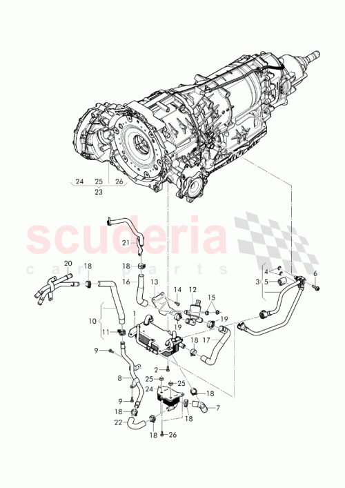 Part Diagram for Bentley 4M0 121 444 D