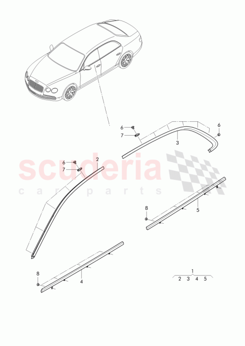 Part Diagram for Bentley JNV 853 347 A