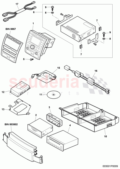 Part Diagram for Bentley 3W0 907 316 A
