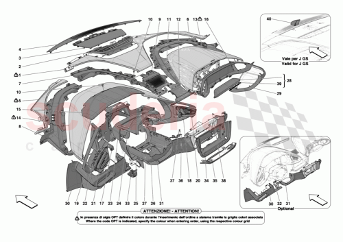 Part Diagram for Ferrari 830323