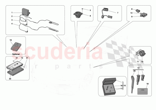 Part Diagram for Ferrari 000875982