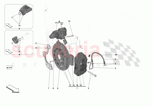 Part Diagram for Ferrari 070004286
