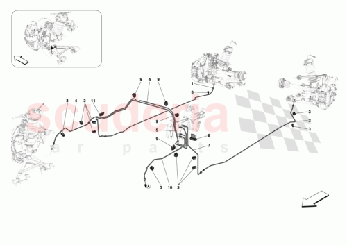 Part Diagram for Ferrari 914242