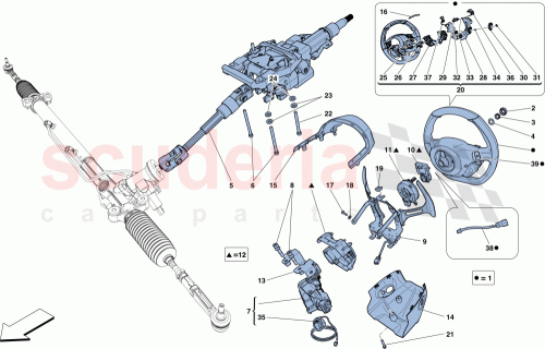 Part Diagram for Ferrari 86379300