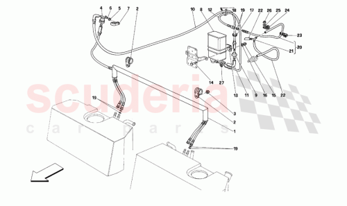 Part Diagram for Ferrari 148413