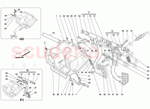 Part Diagram for Ferrari 163865