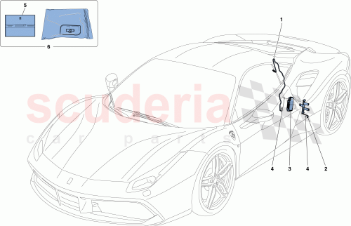 Part Diagram for Ferrari 302297