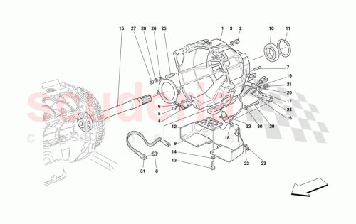 Part Diagram for Ferrari 178870