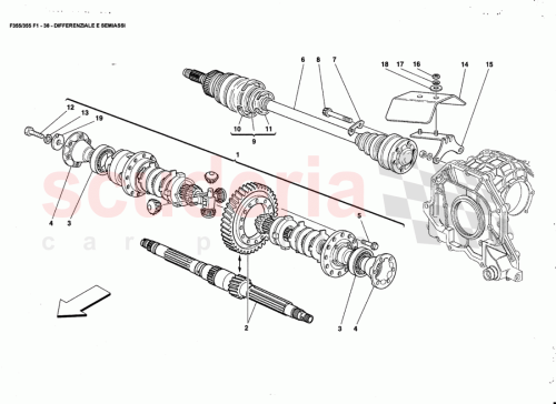 Part Diagram for Ferrari 70000872