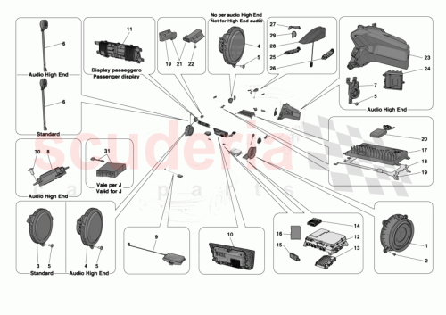Part Diagram for Ferrari 954447