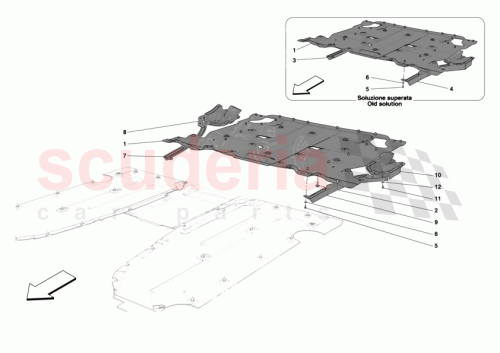Part Diagram for Ferrari 14447078