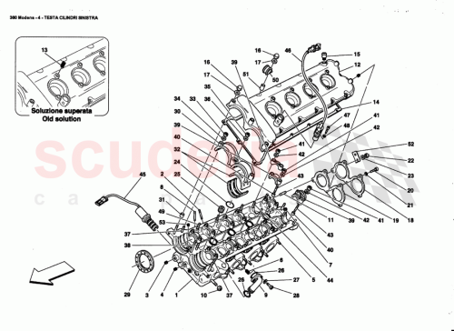 Part Diagram for Ferrari 176479