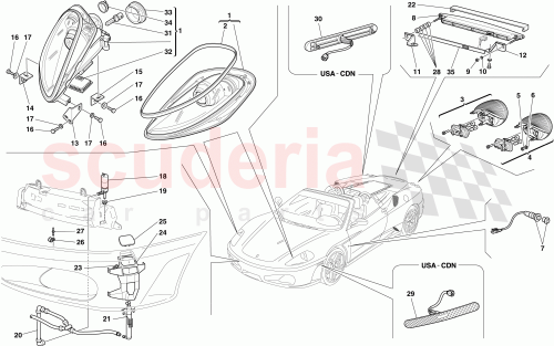 Part Diagram for Ferrari 217531