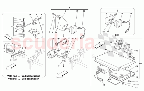 Part Diagram for Ferrari 170011