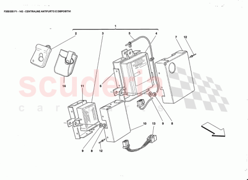 Part Diagram for Ferrari 165283