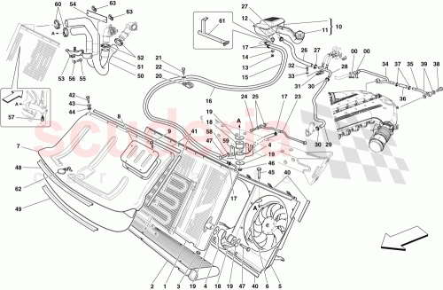 Part Diagram for Ferrari 195999