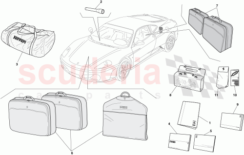 Part Diagram for Ferrari 82091600