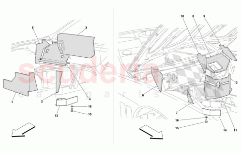 Part Diagram for Ferrari 64990600