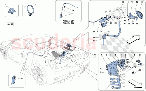 Part Diagram for Ferrari 82249400