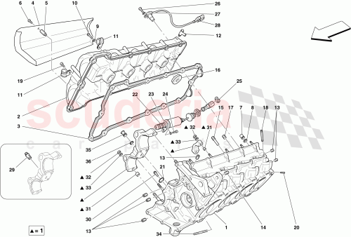 Part Diagram for Ferrari 206796