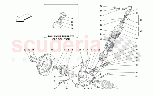 Part Diagram for Ferrari 173712