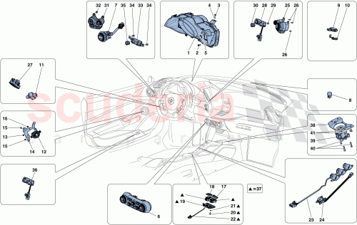 Part Diagram for Ferrari 87263500
