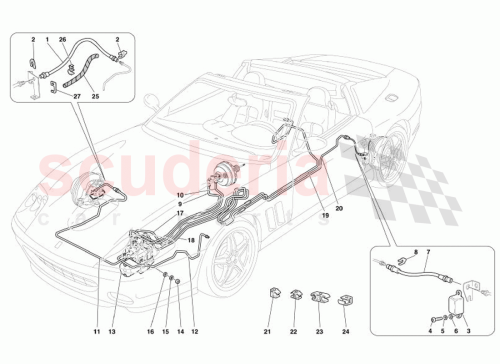 Part Diagram for Ferrari 168148
