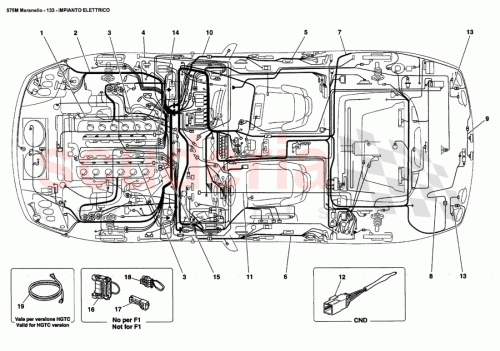 Part Diagram for Ferrari 200683