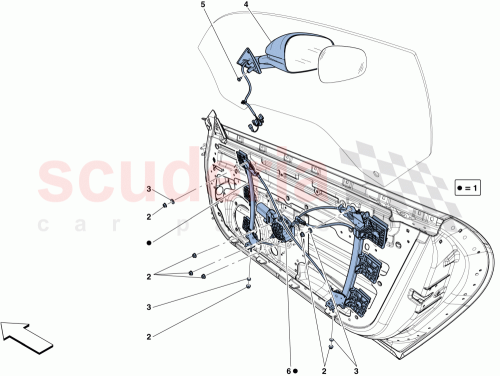 Part Diagram for Ferrari 87395300