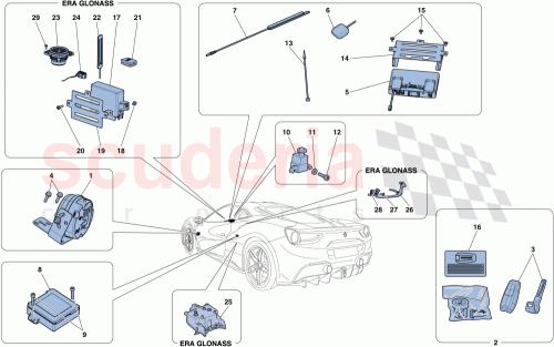 Part Diagram for Ferrari 315029