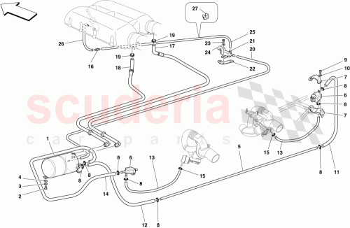 Part Diagram for Ferrari 195645