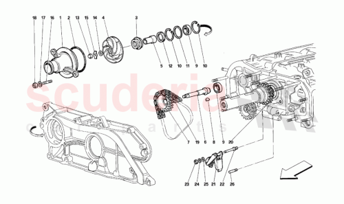 Part Diagram for Ferrari 100434