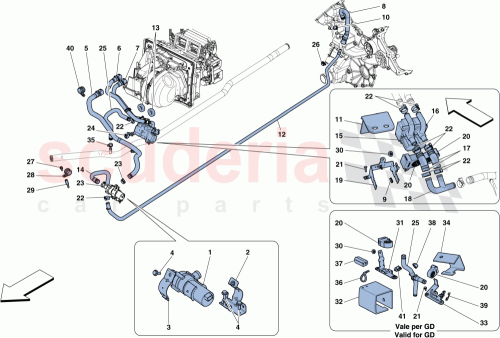 Part Diagram for Ferrari 82302700