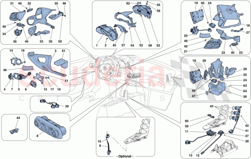 Part Diagram for Ferrari 86093612