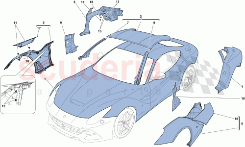 Part Diagram for Ferrari 84376111