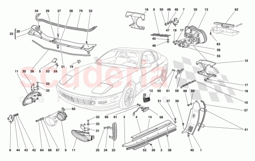 Part Diagram for Ferrari 63898000