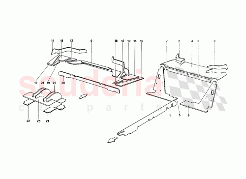 Part Diagram for Ferrari 61664200
