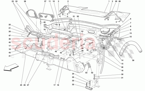 Part Diagram for Ferrari 66763600