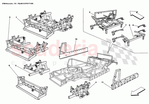 Part Diagram for Ferrari 70000163