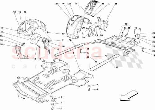 Part Diagram for Ferrari 82923700