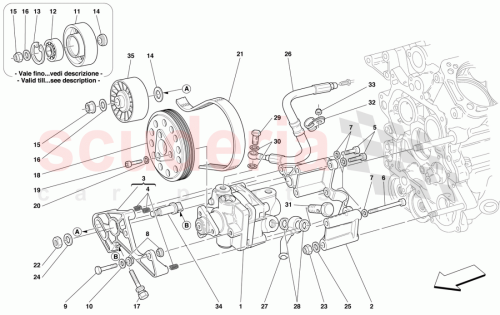 Part Diagram for Ferrari 153360